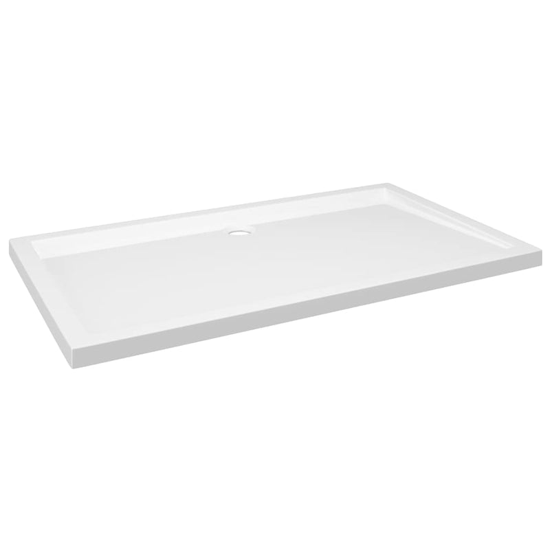 Afbeelding laden in galerijviewer, Vidaxl douchebak rechthoekig 70x120 cm abs wit
