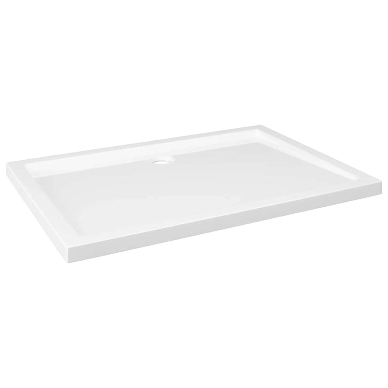 Afbeelding laden in galerijviewer, Vidaxl douchebak rechthoekig 70x100 cm abs wit
