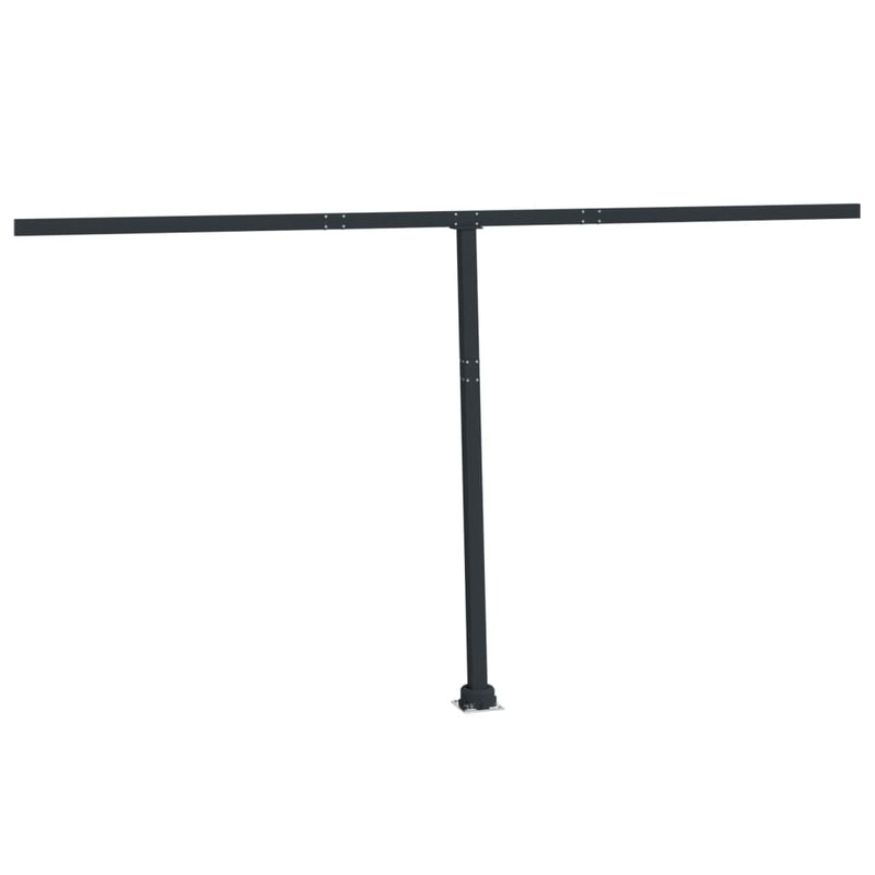 Afbeelding laden in galerijviewer, VidaXL Luifelpaalset 450x245 cm ijzer antracietkleurig
