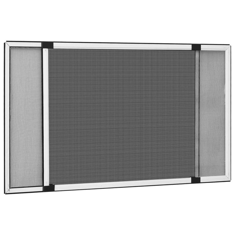 Afbeelding laden in galerijviewer, Vidaxl raamhor uitschuifbaar (100-193)x75 cm wit
