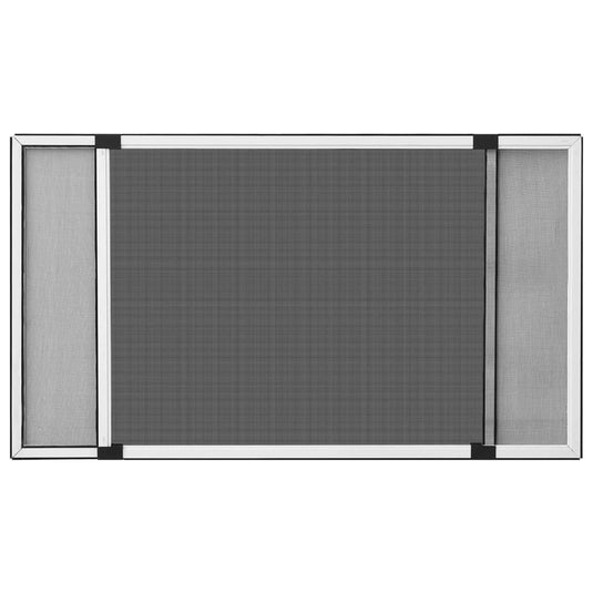 Vidaxl raamhor uitschuifbaar (100-193)x75 cm wit