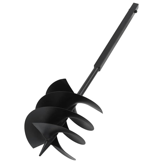 Vidaxl grondboor met handvat 250 mm met verlengbuis 8 m staal