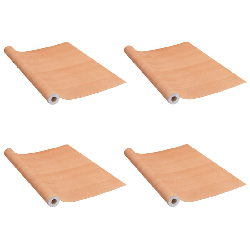 Afbeelding laden in galerijviewer, Vidaxl meubelfolies zelfklevend 2 st 500x90 cm pvc japans eikenkleurig
