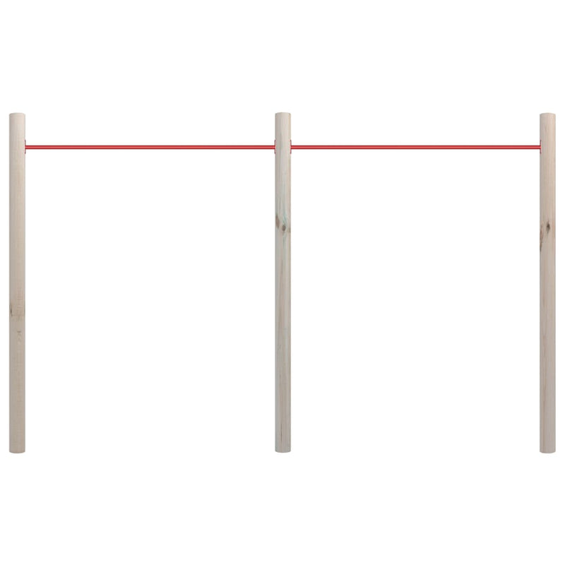 Afbeelding laden in galerijviewer, VidaXL Duikelstang 272x170 cm geïmpregneerd grenenhout en staal
