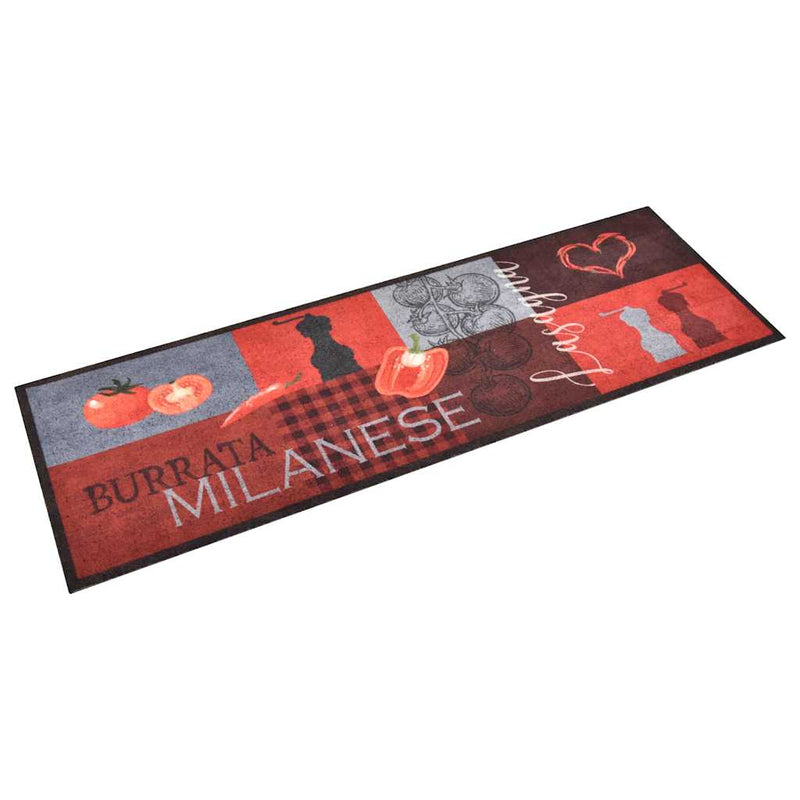 Afbeelding laden in galerijviewer, Vidaxl keukenmat wasbaar tomatoes 45x150 cm
