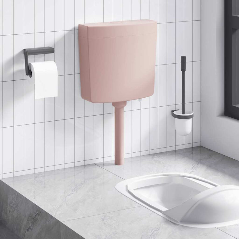 Afbeelding laden in galerijviewer, Vidaxl toiletstortbak met watertoevoer onderin 3 6 l zalmkleurig
