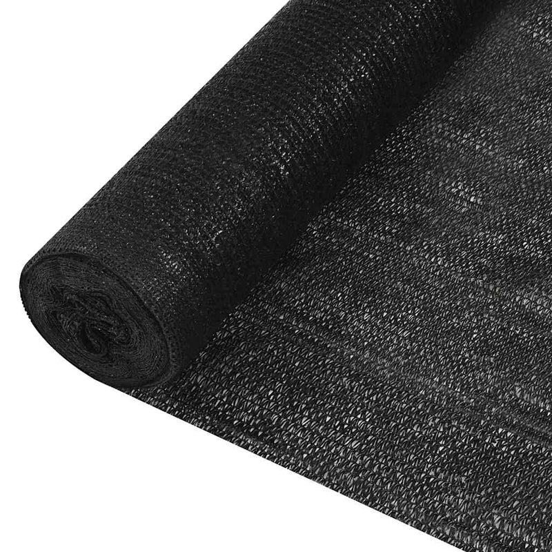 Afbeelding laden in galerijviewer, Vidaxl privacynet 150 g m² 1x25 m hdpe zwart
