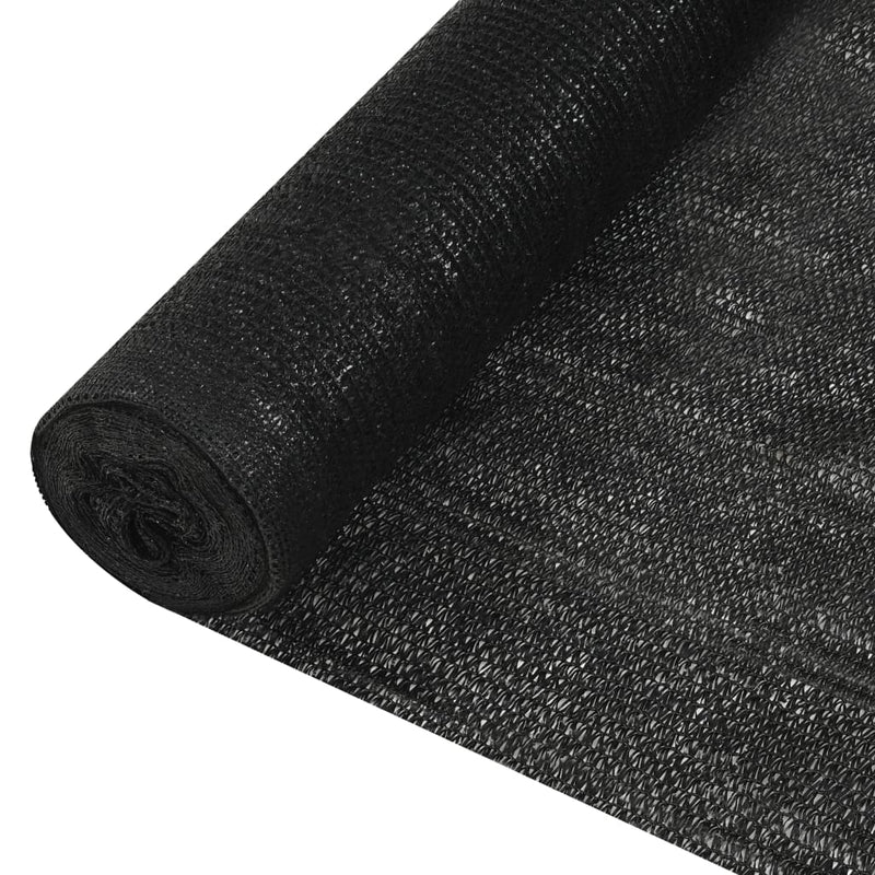 Afbeelding laden in galerijviewer, Vidaxl privacynet 195 g m² 1,8x25 m hdpe zwart
