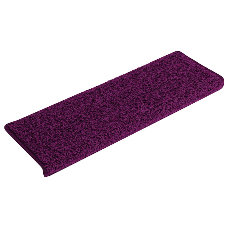 Afbeelding laden in galerijviewer, Vidaxl trapmatten 15 st 65x21x4 cm roze rechthoekige rand
