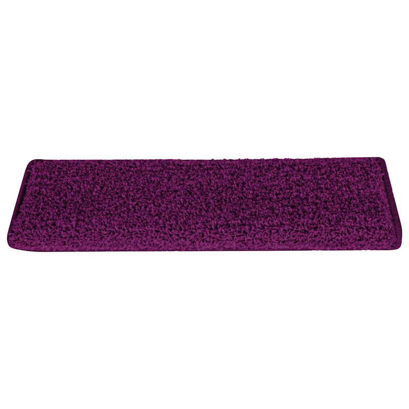 Afbeelding laden in galerijviewer, Vidaxl trapmatten 15 st 65x21x4 cm roze rechthoekige rand
