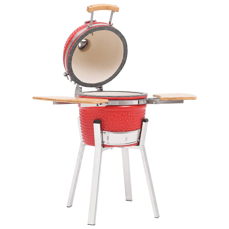 Afbeelding laden in galerijviewer, Vidaxl kamado barbecue 76 cm keramiek

