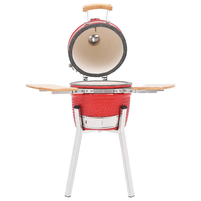 Afbeelding laden in galerijviewer, Vidaxl kamado barbecue 76 cm keramiek
