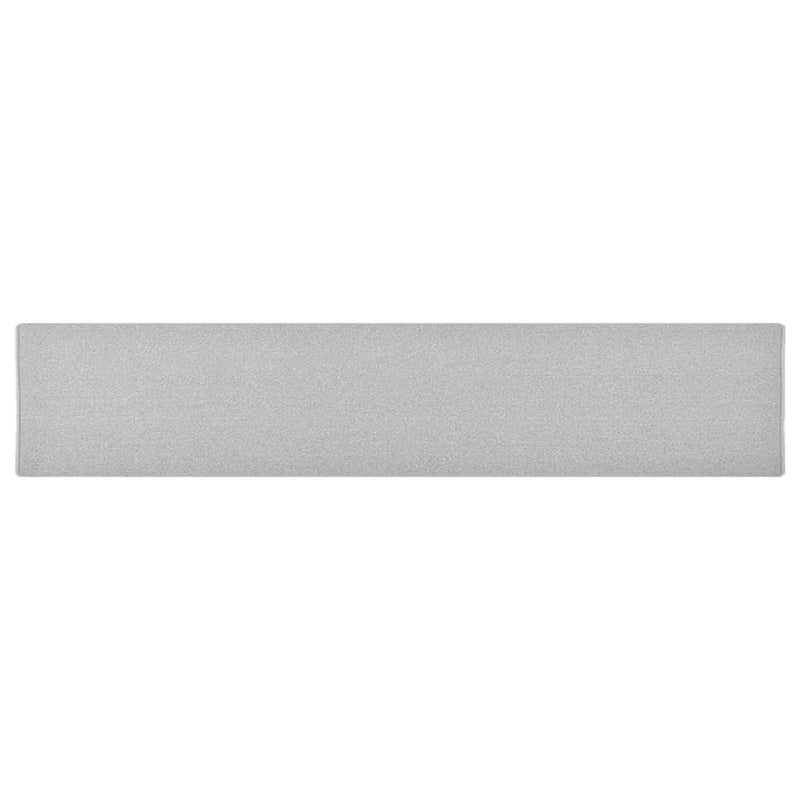 Afbeelding laden in galerijviewer, Vidaxl tapijtloper 80x400 cm lichtgrijs
