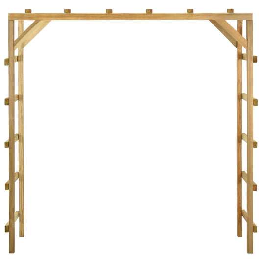 VidaXL Kinderklimrek 170x60x170 cm massief grenenhout