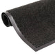 Vidaxl deurmat getuft 60x150 cm zwart