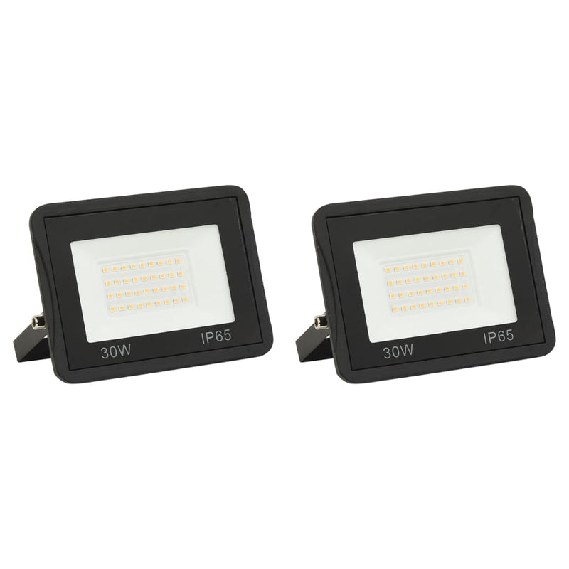 Afbeelding laden in galerijviewer, Vidaxl spotlights 2 st led 30 w koudwit
