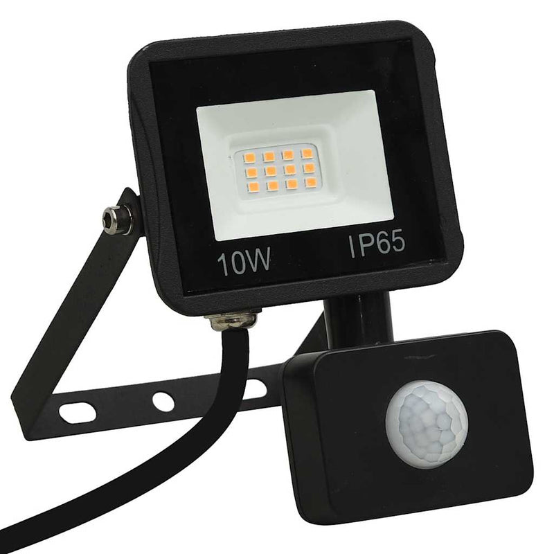Afbeelding laden in galerijviewer, Vidaxl spotlight met sensor led 10 w warmwit
