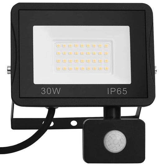 Vidaxl spotlight met sensor led 30 w warmwit