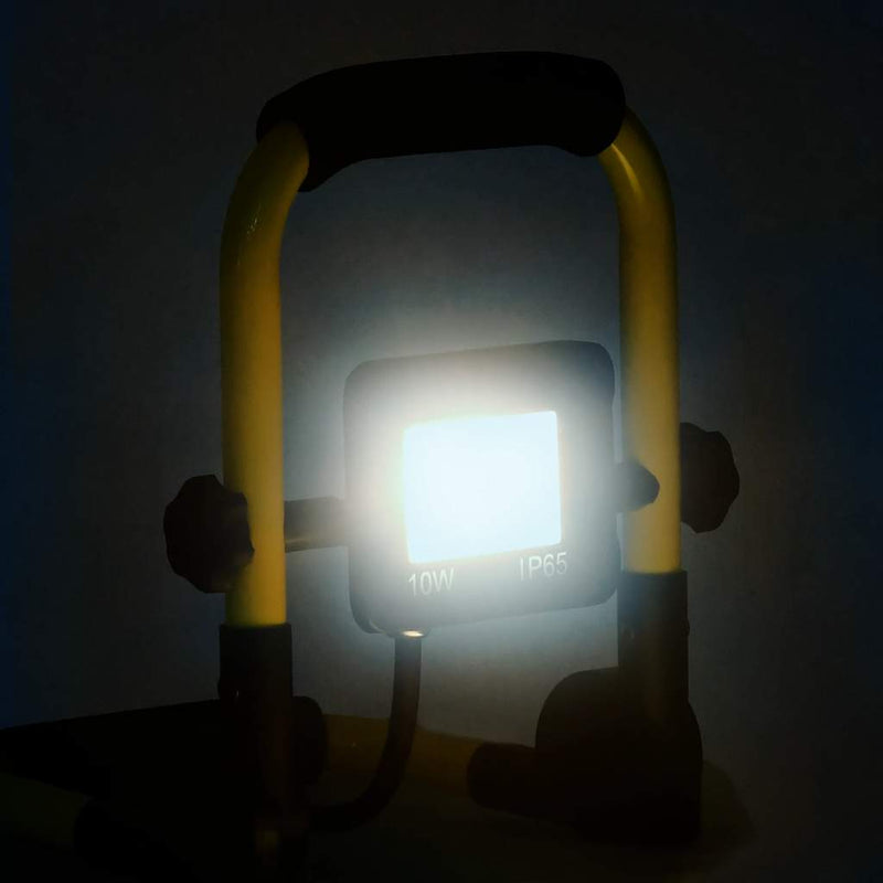 Afbeelding laden in galerijviewer, Vidaxl spotlight met handvat led 10 w koudwit
