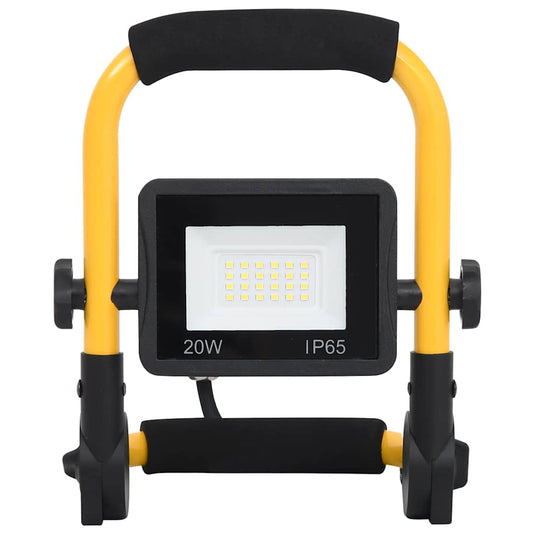 Vidaxl spotlight met handvat led 20 w koudwit
