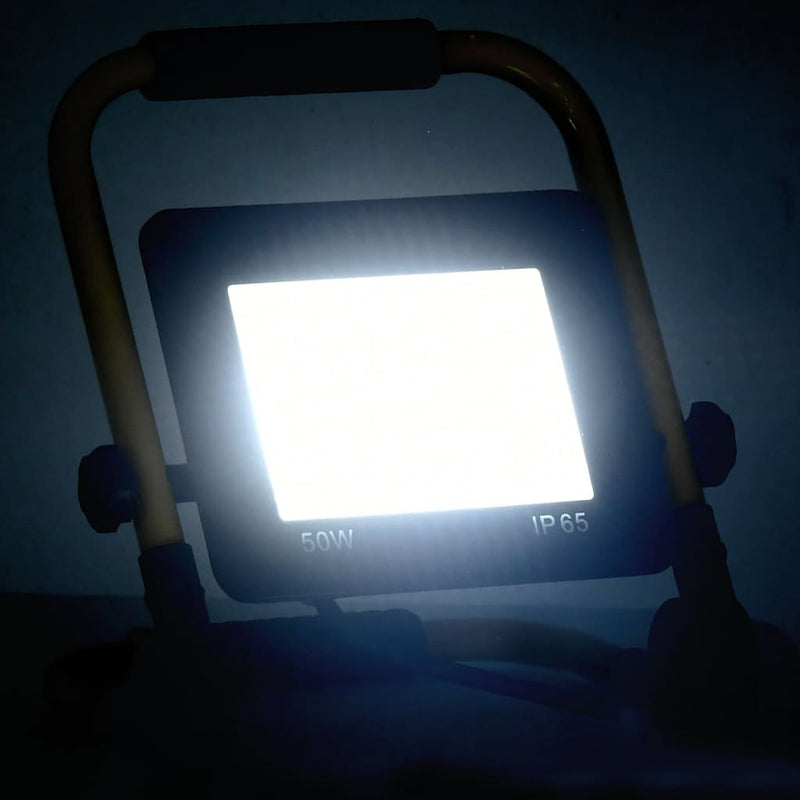 Afbeelding laden in galerijviewer, Vidaxl spotlight met handvat led 50 w koudwit
