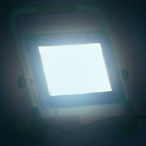 Vidaxl spotlight met handvat led 100 w koudwit