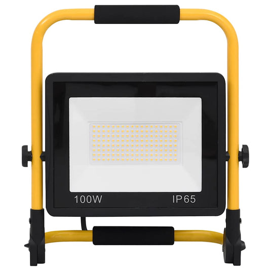 Vidaxl spotlight met handvat led 100 w koudwit
