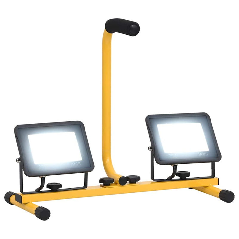Afbeelding laden in galerijviewer, Vidaxl spotlight met handvat led 2x30 w koudwit
