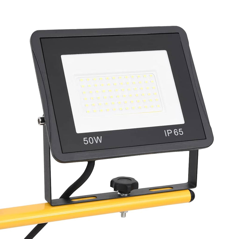 Afbeelding laden in galerijviewer, Vidaxl spotlight met statief led 2x50 w koudwit
