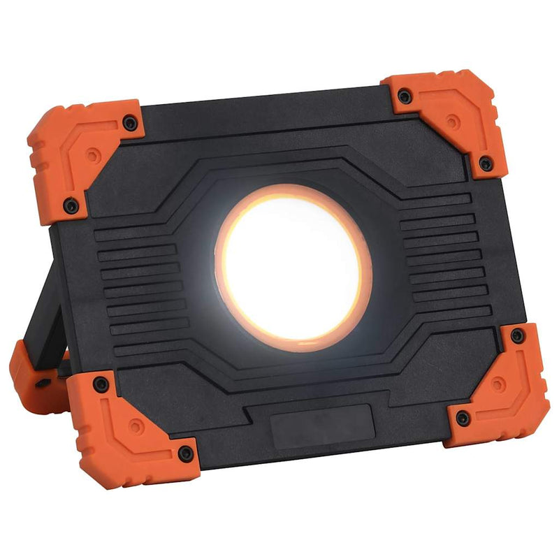 Afbeelding laden in galerijviewer, Vidaxl spotlight draagbaar led abs 10 w koudwit
