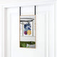 Vidaxl deurspiegel 30x60 cm glas en aluminium goudkleurig