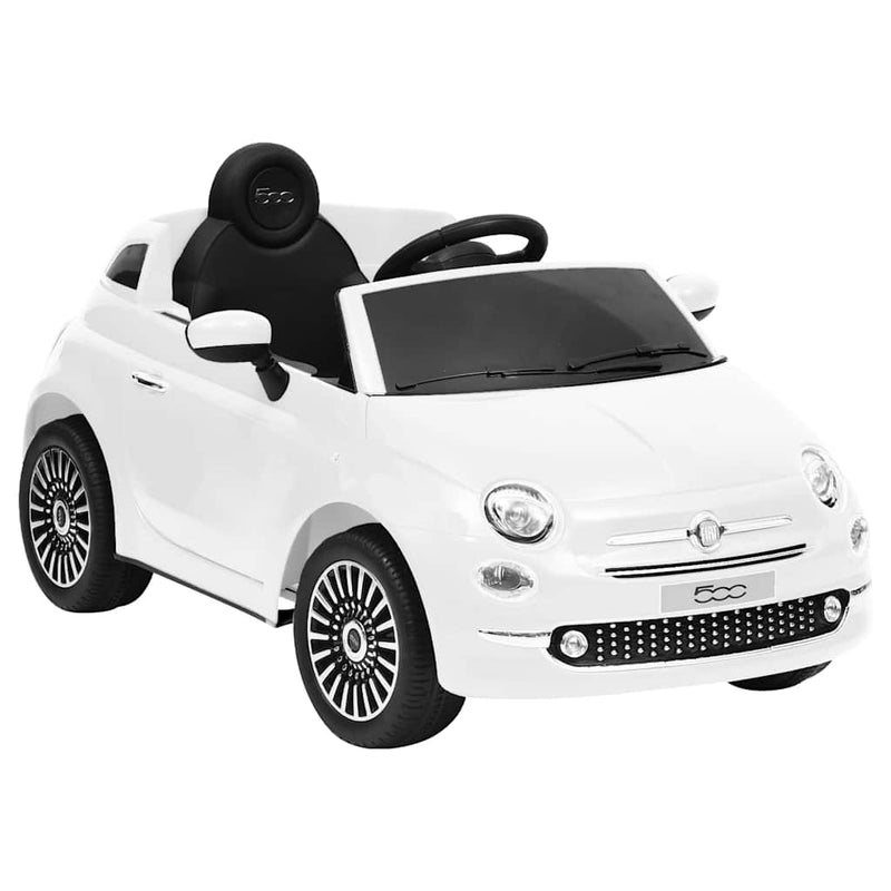 Afbeelding laden in galerijviewer, Vidaxl kinderauto fiat 500 elektrisch wit
