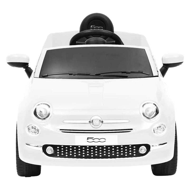 Afbeelding laden in galerijviewer, Vidaxl kinderauto fiat 500 elektrisch wit
