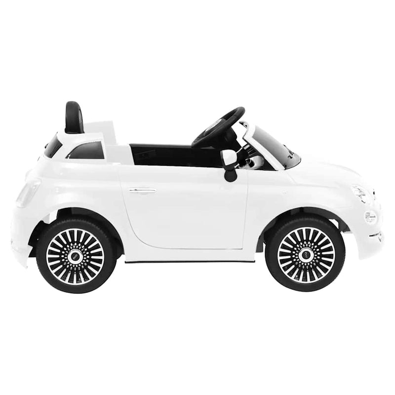 Afbeelding laden in galerijviewer, Vidaxl kinderauto fiat 500 elektrisch wit
