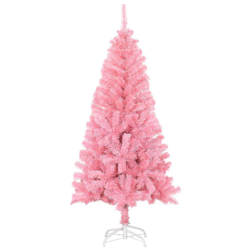 Afbeelding laden in galerijviewer, Vidaxl kunstkerstboom met standaard 120 cm pvc roze
