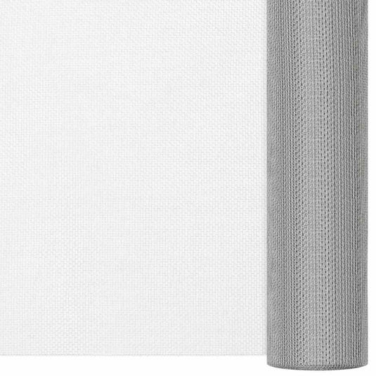 Vidaxl gaas 100x2000 cm roestvrij staal zilverkleurig