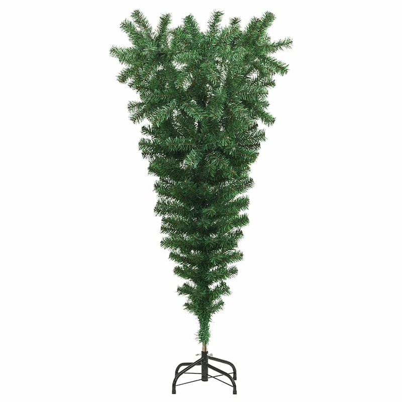Afbeelding laden in galerijviewer, VidaXL Kunstkerstboom omgekeerd met standaard 120 cm groen
