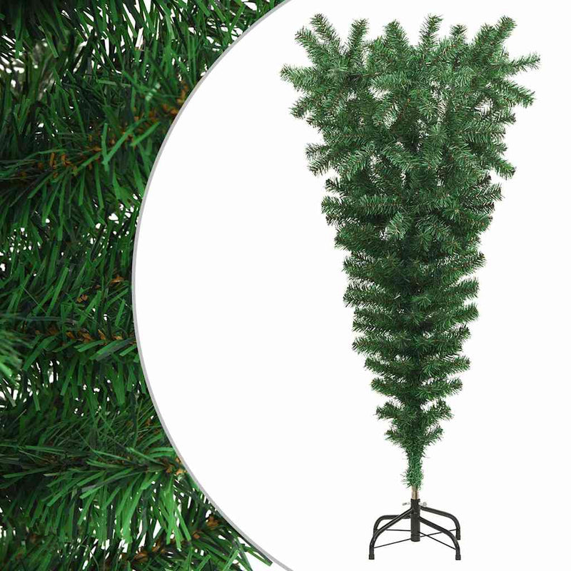 Afbeelding laden in galerijviewer, Vidaxl kerstbomen pvc, steel groen
