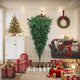 Vidaxl kerstbomen pvc, steel groen