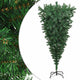 Vidaxl kerstbomen pvc, steel groen