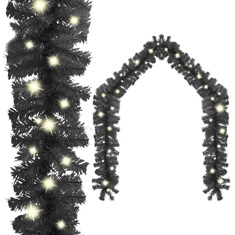 Afbeelding laden in galerijviewer, Vidaxl kerstslinger met led-lampjes 10 m zwart
