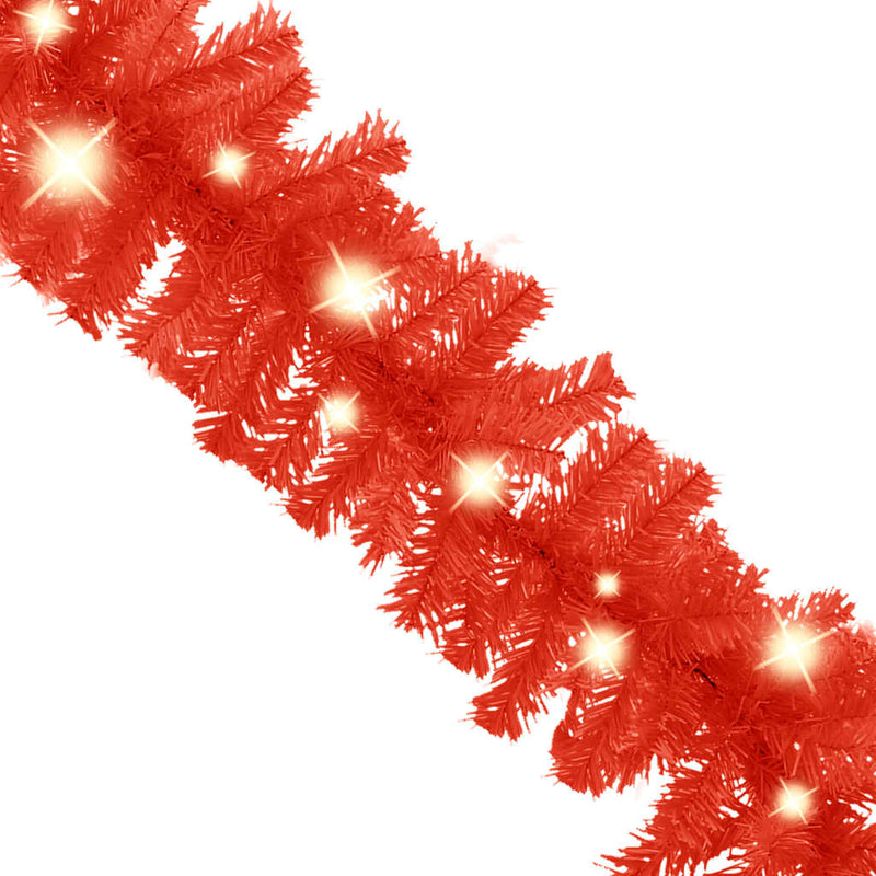 Afbeelding laden in galerijviewer, Vidaxl kerstslinger met led-lampjes 5 m rood

