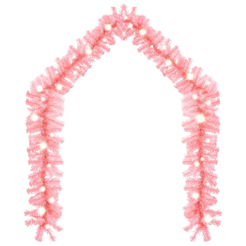 Afbeelding laden in galerijviewer, Vidaxl kerstslinger met led-lampjes 5 m roze
