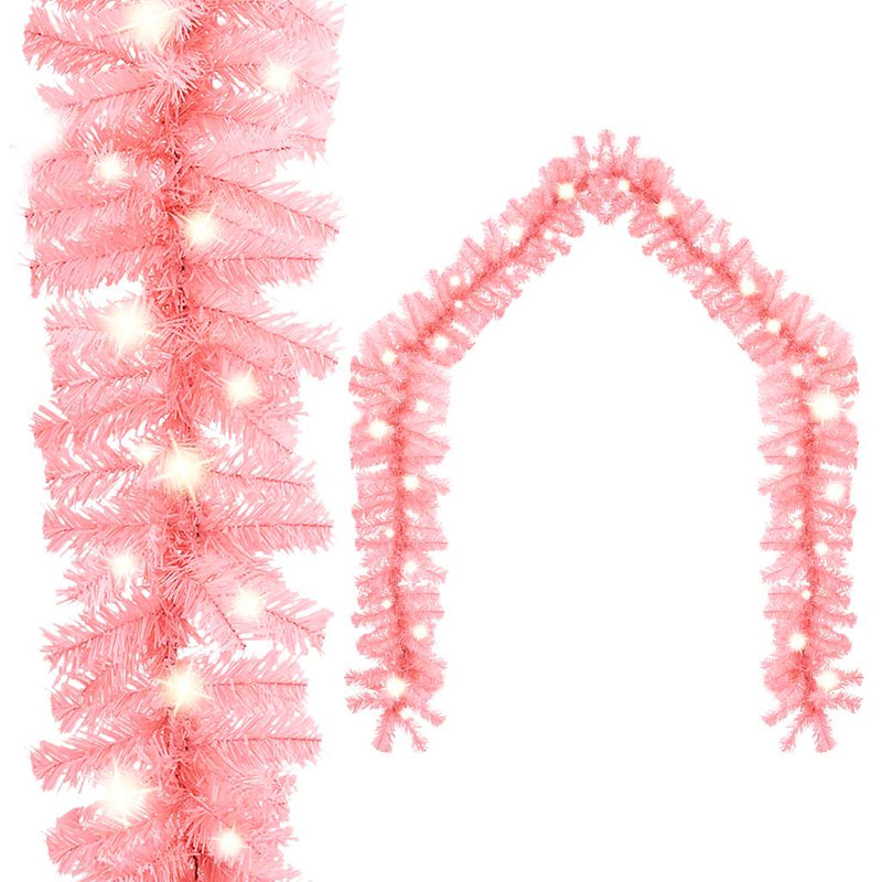 Afbeelding laden in galerijviewer, Vidaxl kerstslinger met led-lampjes 10 m roze
