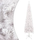 VidaXL Kerstboom smal 180 cm wit