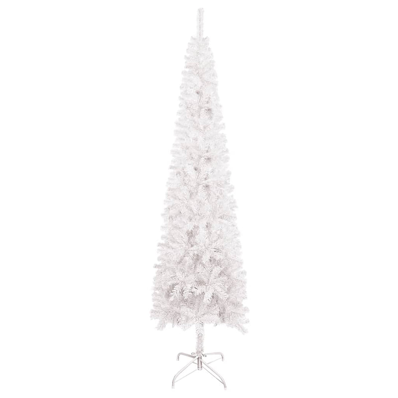 Afbeelding laden in galerijviewer, VidaXL Kerstboom smal 180 cm wit
