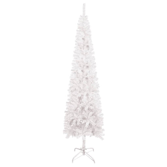 VidaXL Kerstboom smal 180 cm wit