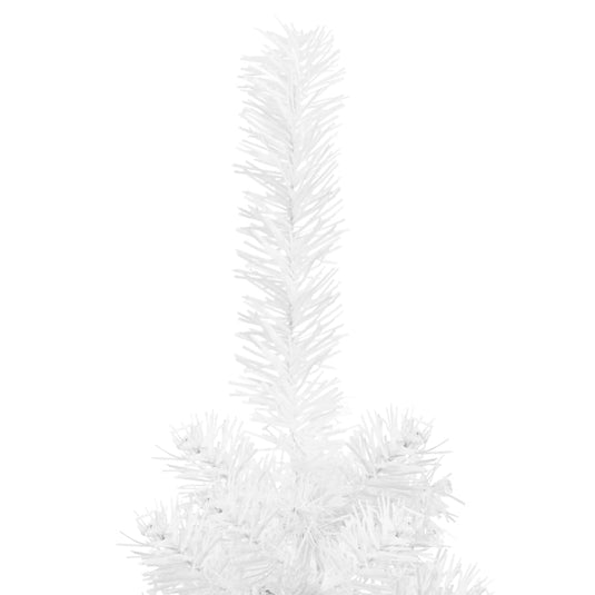 VidaXL Kerstboom smal 210 cm wit