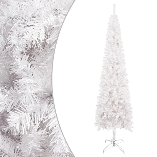 VidaXL Kerstboom smal 240 cm wit