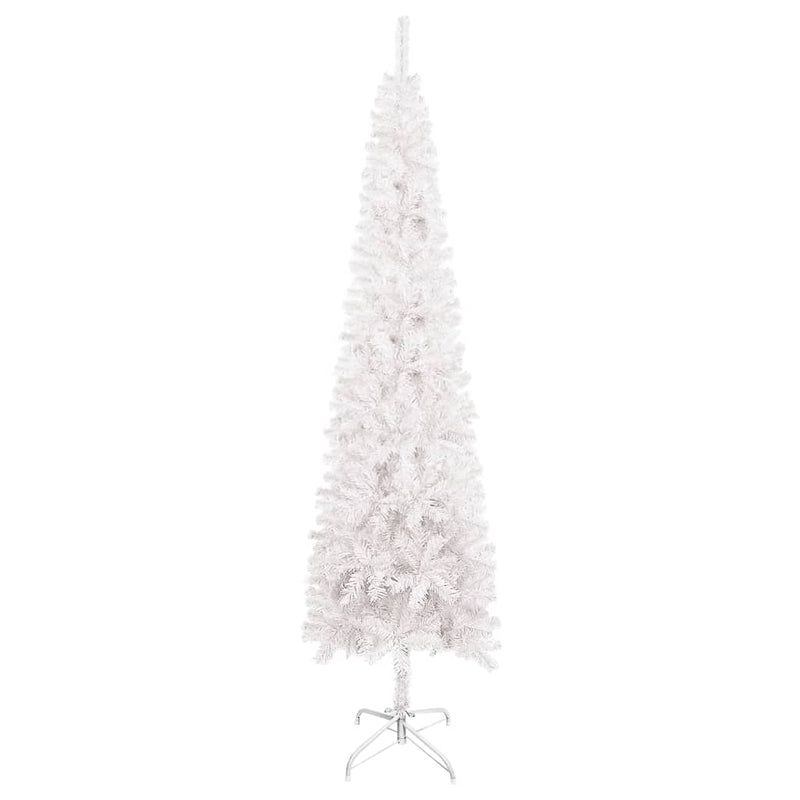 Afbeelding laden in galerijviewer, VidaXL Kerstboom smal 240 cm wit
